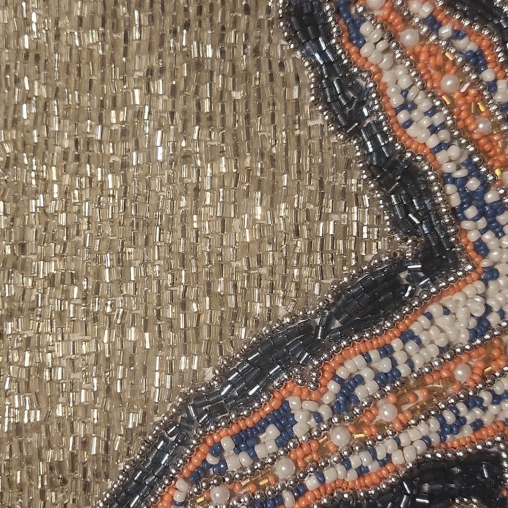 Gorgeous Beaded Sequin Summer Starfish Decorative Accent Pillow🪸🐚 - Picture 2 of 4